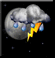 Chance thunderstorms Chance thunderstorms
