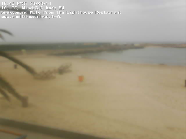 Swakopmund Mole Cam History Image - 2