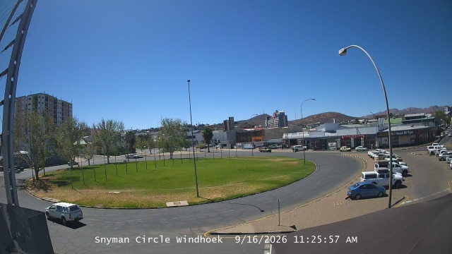 Windhoek Web Cam History Image - 2